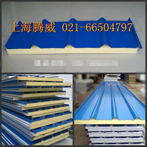 聚氨酯彩钢复合板生产厂家pu彩钢夹芯板
